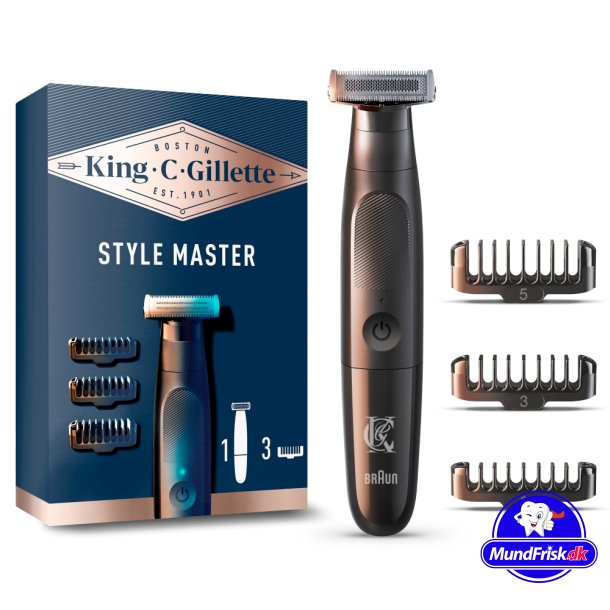 Gillette King C. Style Master Skg Trimmer Inkl. 3 Kamme