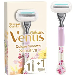 Gillette Venus Deluxe Smooth Sensitive Razor Rifle Paper Co.'s Edition