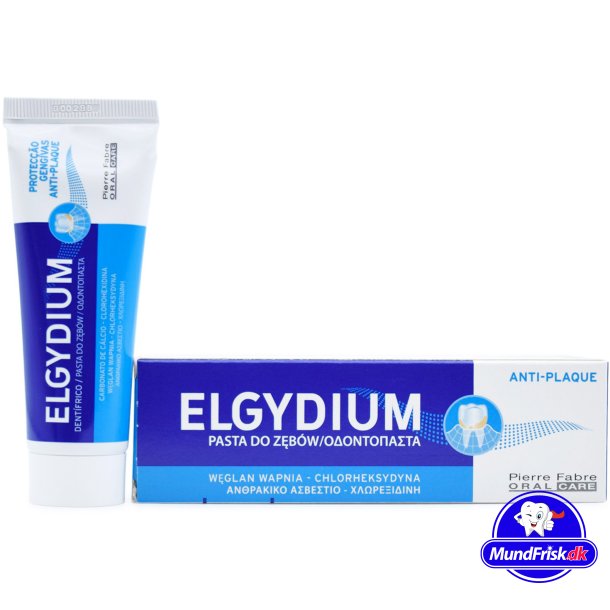 Chlorhexidin-Zahnpasta ELGYDIUM Anti-Plaque 50 ml.