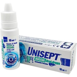 Unisept Active Oxygen Oral Drops til Mundsr 15 ml