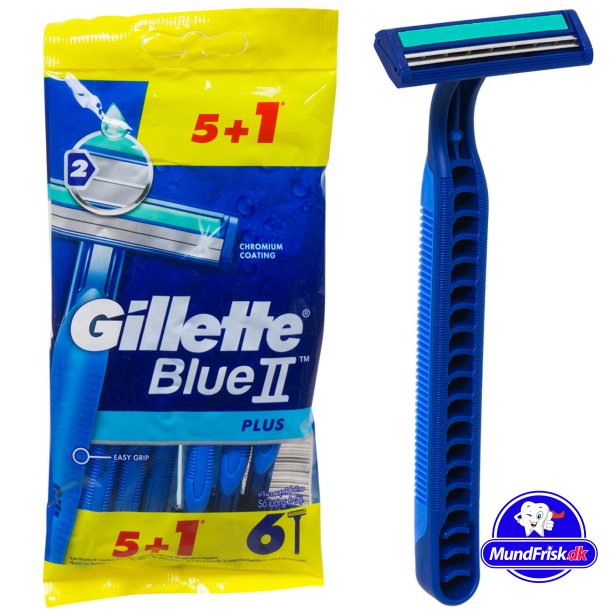 Gillette Blue 2 Einwegrasierer, 6 Stk.