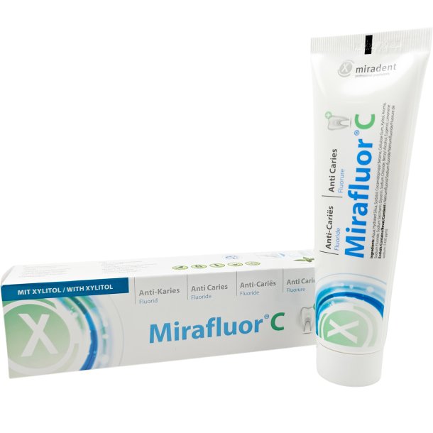 Miradent Xylitol Tandkrm Mirafluor C 100 ml