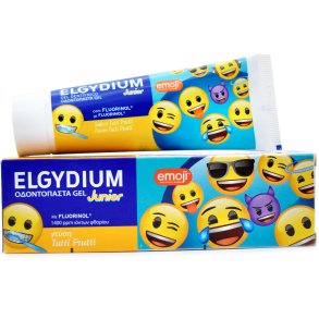 Barnetannkrem ELGYDIUM Emoji Junior Tutti Frutti 50 ml