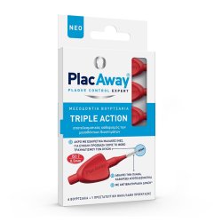 Interdentalb�rster 6 pcs. PLAC AWAY Triple Action 0,50 mm ISO 2