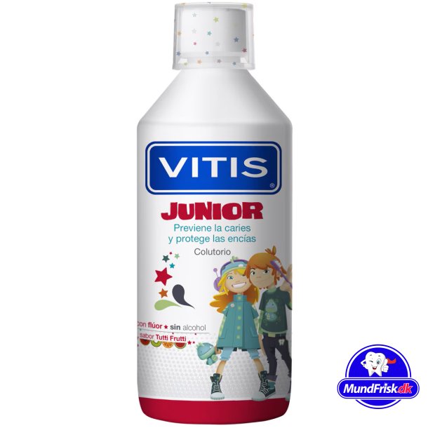 Mundskyl til Brn VITIS Junior Tutti Frutti 500 ml.