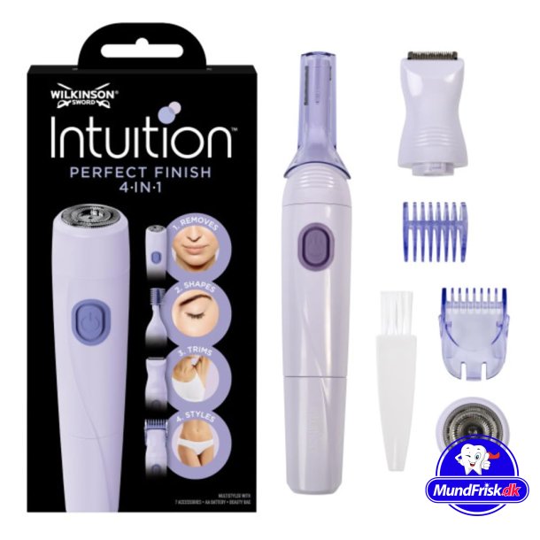 Hrtrimmer for kvinner WILKINSON SWORD Electric Intuition Perfect Finish 4-i-1