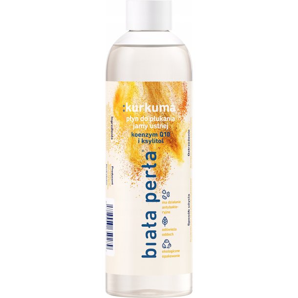 Munvatten BIALA PERLA White Pearl Q10 &amp; Gurkmeja 250 ml