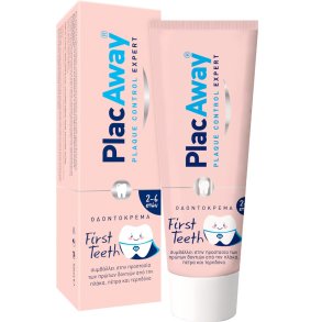 Brnetandpasta PLAC AWAY Xylitol First Teeth Vanilla 50 ml.