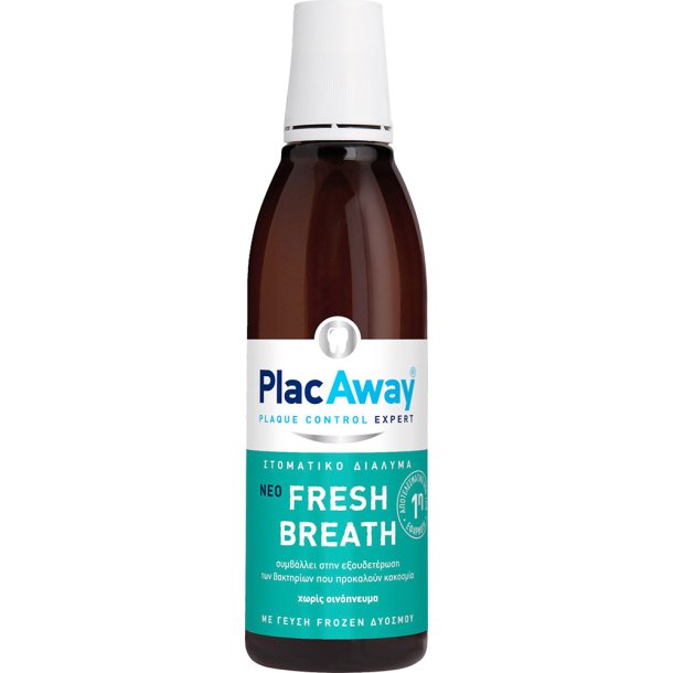 Klorhexedin Mundskyl 0.06 % PLAC AWAY Fresh Breath 500 ml