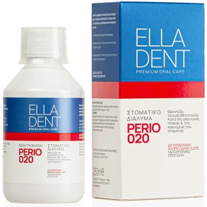 Klorhexedin Mundskyl 0.20 % ELLADENT PERIO 020 - 250 ml