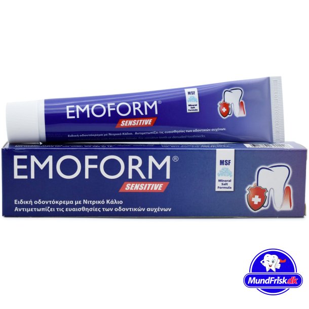 Tandpasta mod Isninger Emoform Sensitive Potassium Nitrate 50 ml