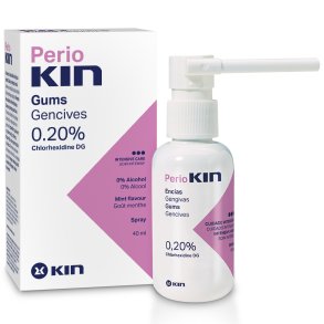 Klorheksidin Munnspray 0,20% Gel KIN PerioKin 40 ml.
