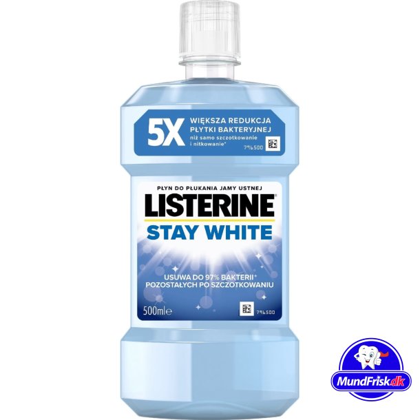 Whitening Mundwasser Listerine Stay White 500 ml.