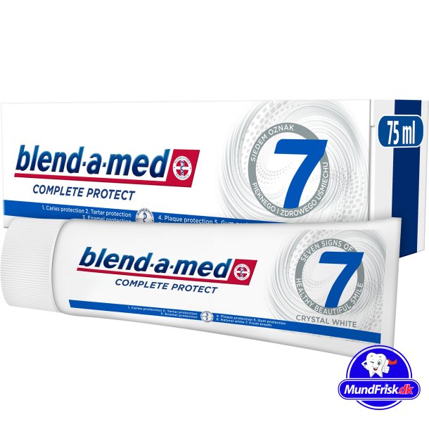 Whitening Zahnpasta BLEND-A-MED Crystal White 75 ml.