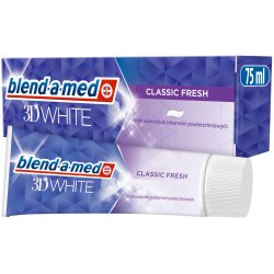 Blend-a-Med 3D White Classic Fresh Tandpasta � 2 x 75 ml