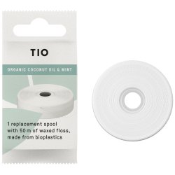TIO vegansk tandtrd af bioplast - refill, 50 meter