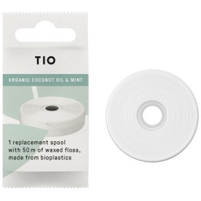TIO vegansk tandtrd af bioplast - refill, 50 meter