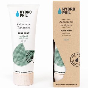 Naturlig Tandpasta HYDROPHIL Mint & Fluor 75 ml