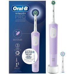 Oral-B Vitality PRO El-tandbrste Lilac Violet + Ekstra Brstehoved