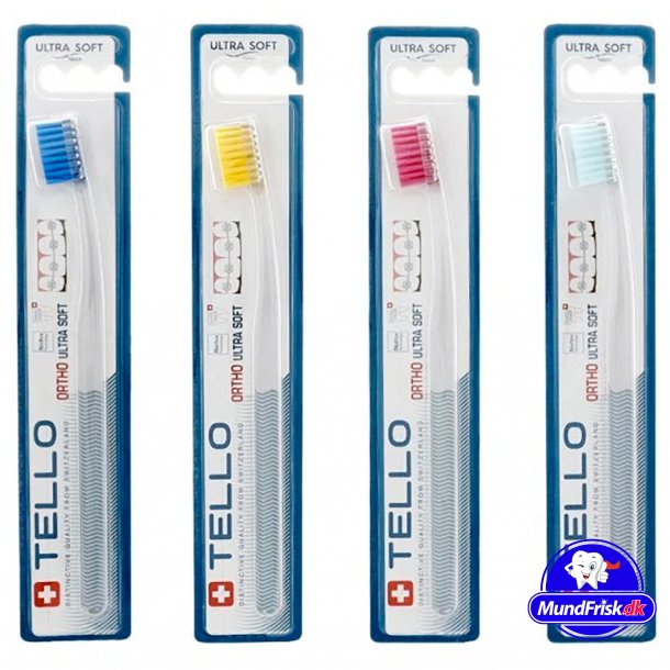 Kieferorthopdische Zahnbrste TELLO 4920 Ortho Ultra Soft