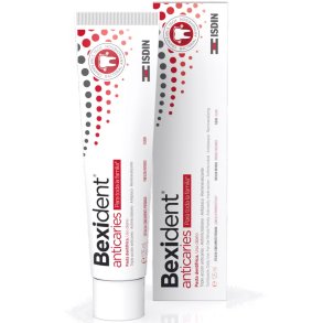 Zahnpasta mit hohem Fluoridgehalt BEXIDENT AntiCaries Cranpearls Tech 125 ml