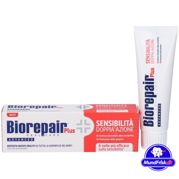 Biorepair Plus Zahnpasta Sensitivitt Double Action 75 ml