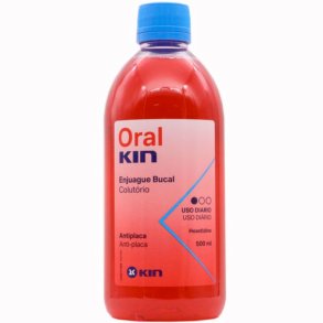 Hexetidin Mundskyl KIN OralKin Anti-Plaque 500 ml.