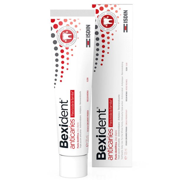 Anti-Caries -Zahnpasta BEXIDENT Cranpearls Tech 125 ml
