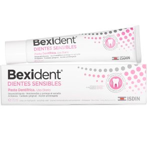 Tandkrm mot hligheter BEXIDENT Sensitive Teeth 75 ml