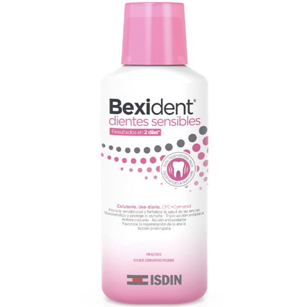 Xylitol Mundskyl mod Isninger BEXIDENT CPC Sensitive Teeth 250 ml