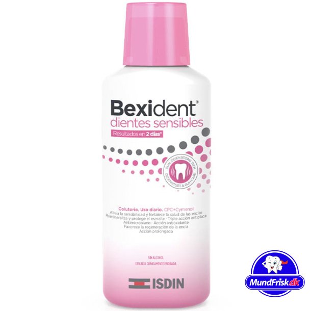 Xylitol Mundwasser gegen Karies BEXIDENT Sensitive Teeth CPC 250 ml