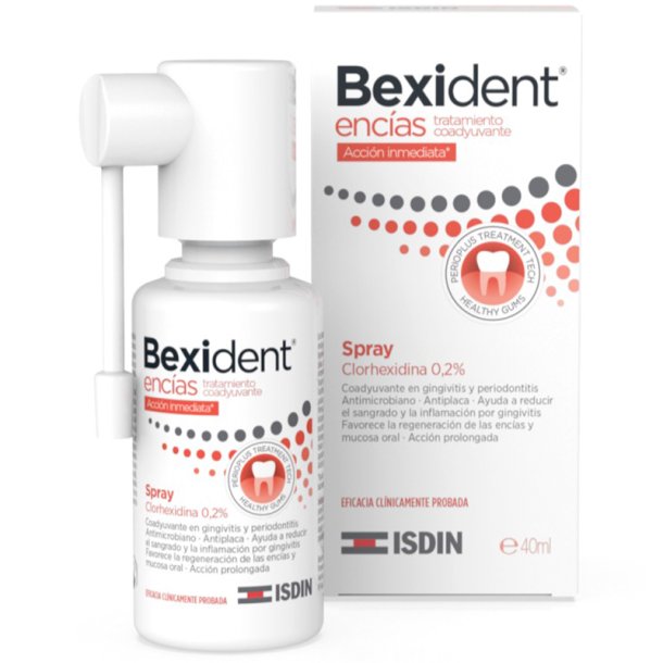 Klorhexidin Munspray 0,20% BEXIDENT Gums 40 ml