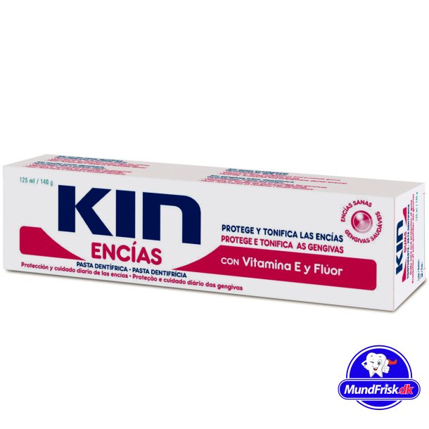 Chlorhexidin-Zahnpasta 0,03 % KIN Gums Vitamin E 125 ml