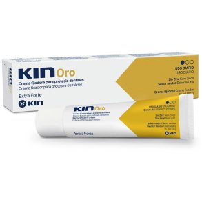 Protetisk lim KIN Oro Extra Strong Fixing Cream 75 ml