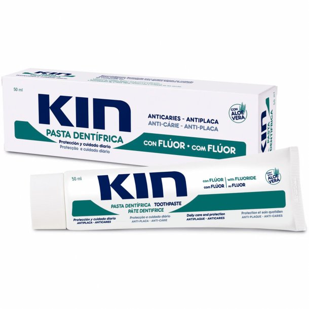 Aloe Vera Tandpasta KIN Xylitol Fluor 50 ml