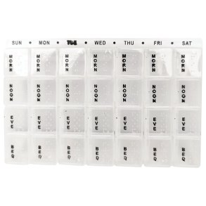 Pilleske 7 Dage 28 Rum Proplast+ Pill Box