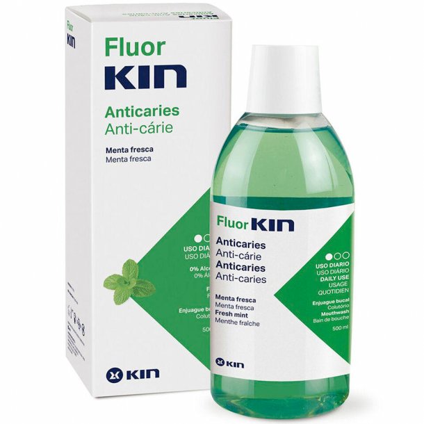 KIN Mundskyl FluorKIN Anticaries 500 ml.