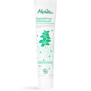 Ekologisk tandkrm MELVITA Pure Breath Mint 75 ml
