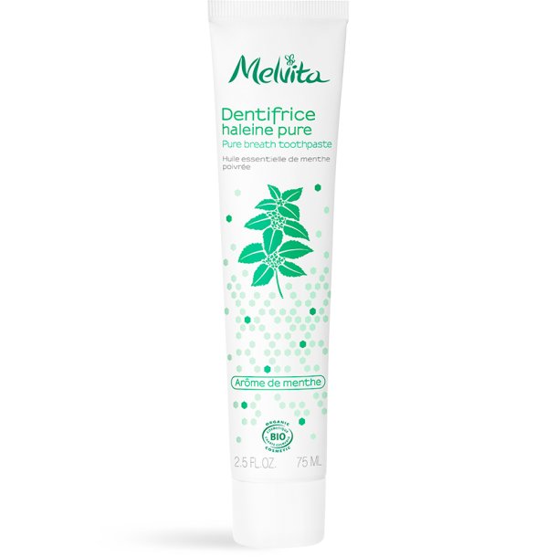 Ekologisk tandkrm MELVITA Pure Breath Mint 75 ml