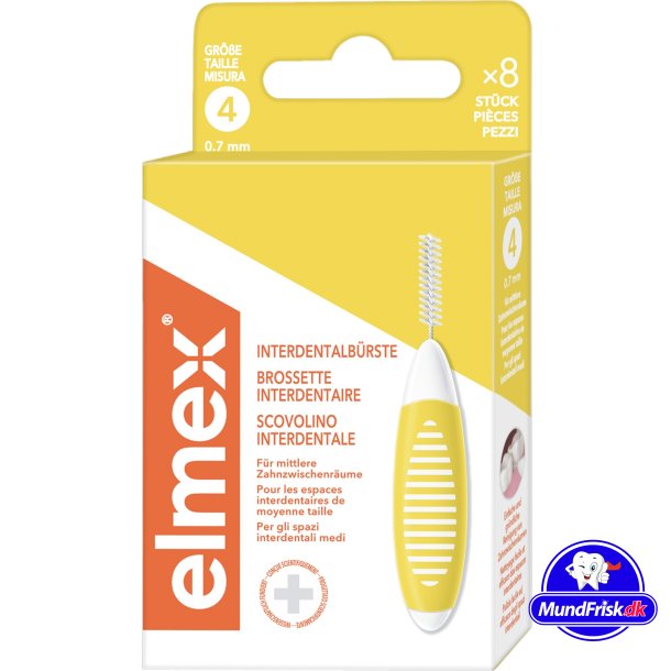 Interdentalbrsten 8 Stk. ELMEX 0,7 mm ISO 4