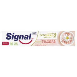Naturlig tandkrm SIGNAL Integral 8 Nature Elements Pink Salt &amp; Camomile 75 ml