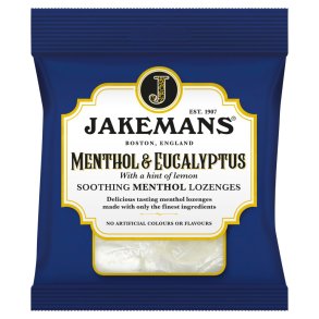 Jakemans Halstabletter Mentol & Eucalyptus 73 gr.