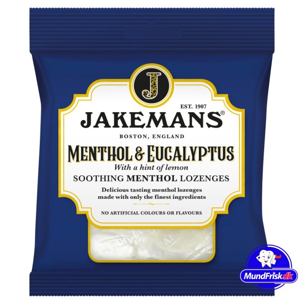 Jakemans Halspastiller Menthol &amp; Eucalyptus 73 gr.