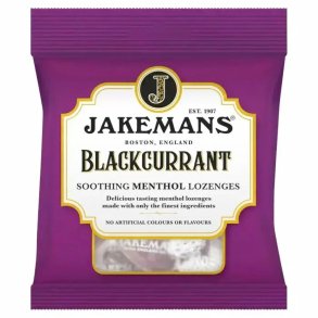 Jakemans Halspastiller Blackcurrant 73 gr.