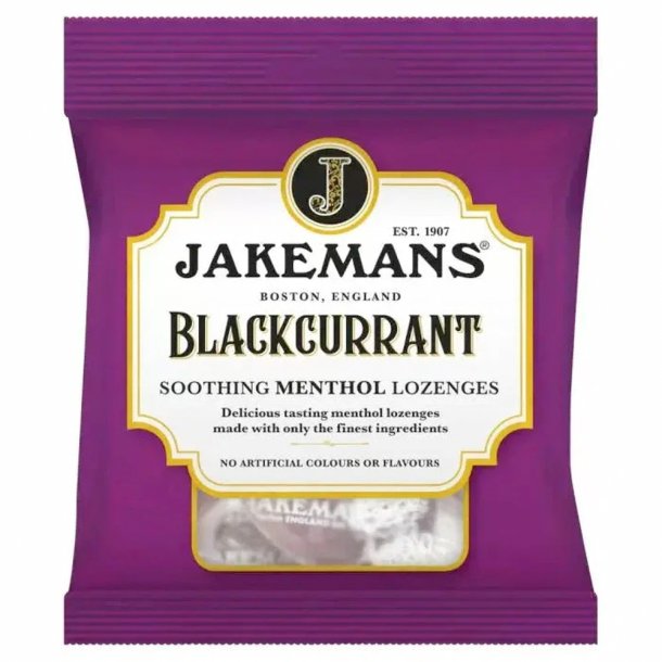 Jakemans Halspastiller Blackcurrant 73 gr.
