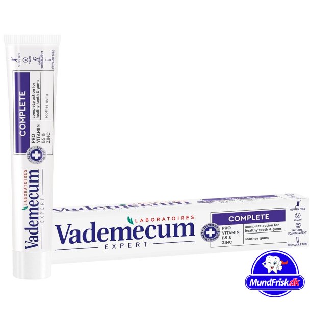 Vademecum Zahnpasta Complete Pro Vitamin B5 &amp; Zink 75 ml
