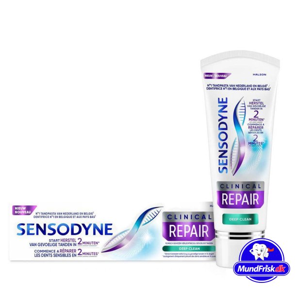 Sensodyne Tannkrem Klinisk Repair for Sensitive tenner 75 ml.