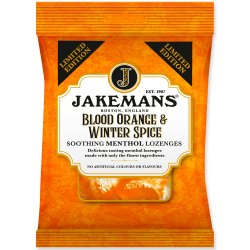 Jakemans Halspastiller Blood Orange &amp; Winter Spice 160 gr.