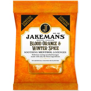 Jakemans Halspastiller Blood Orange & Winter Spice 160 gr.