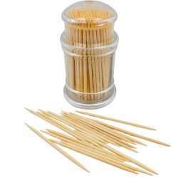 Tannpirkere av tre ENGER 150 pcs. Borddispenser